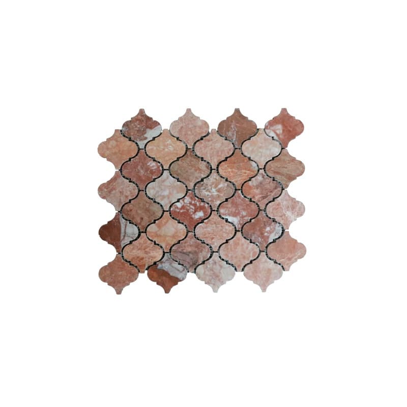 Pink Lantern Polished Mosaic