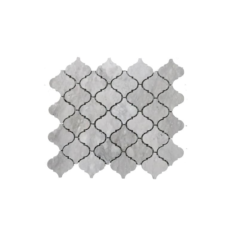 Grey Polished Lantern Mosaic