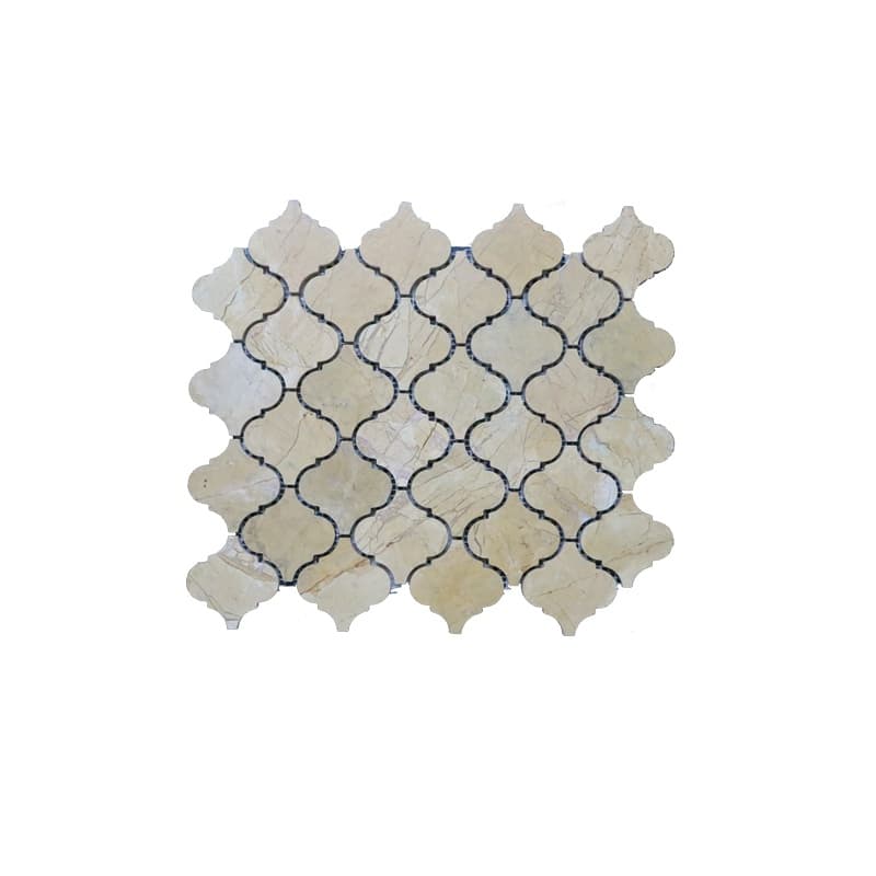 Lemon Yellow Lantern Polished Mosaic