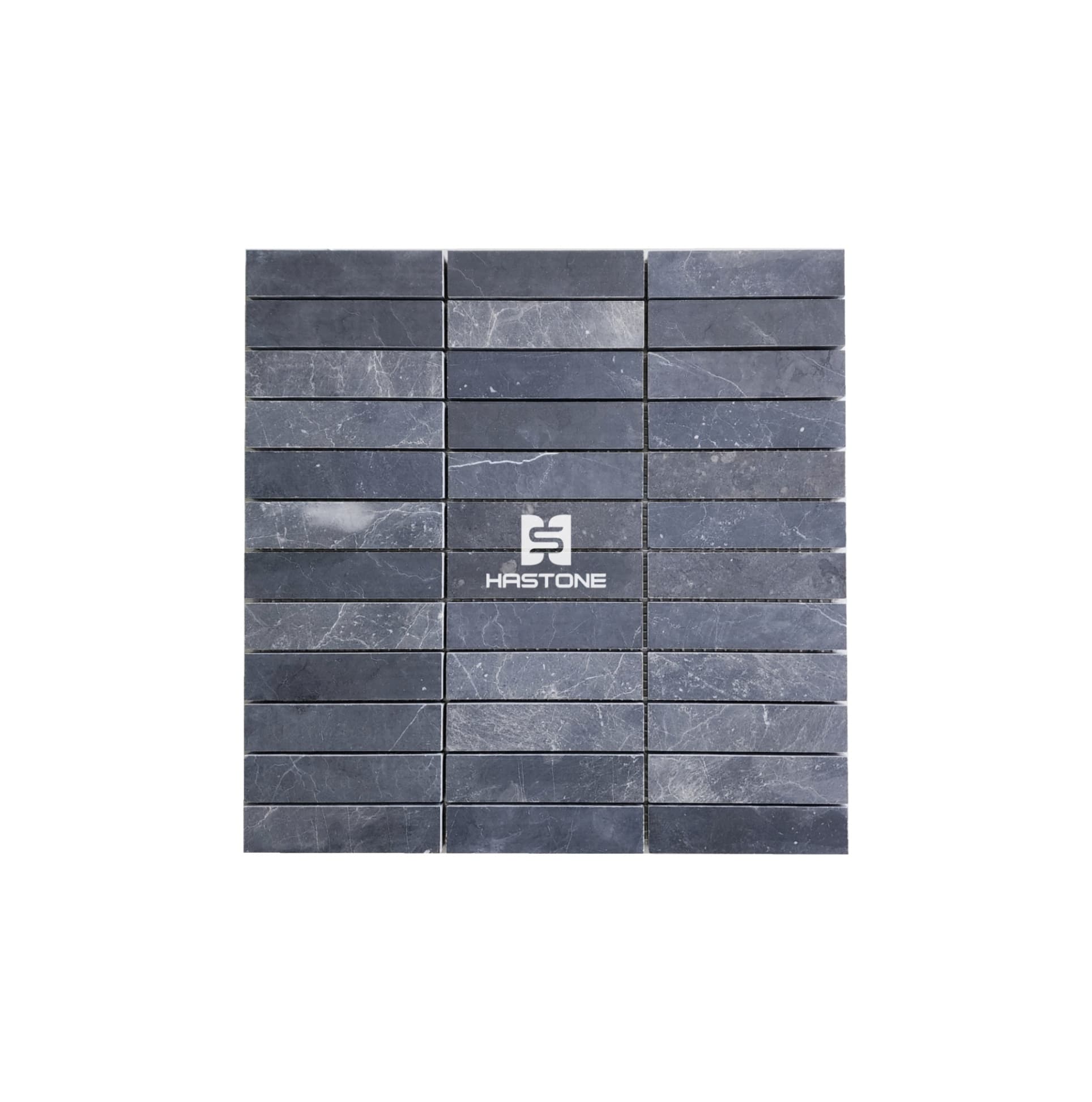 Đá Mosaic Thẻ 23x98 Đen Honed