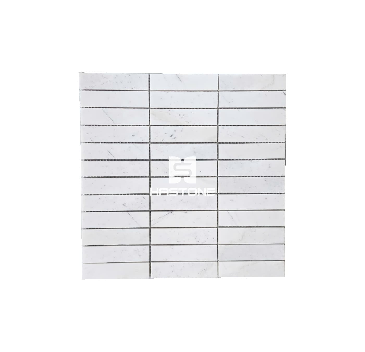 Đá Mosaic Thẻ 23x98 Trắng Sữa Honed