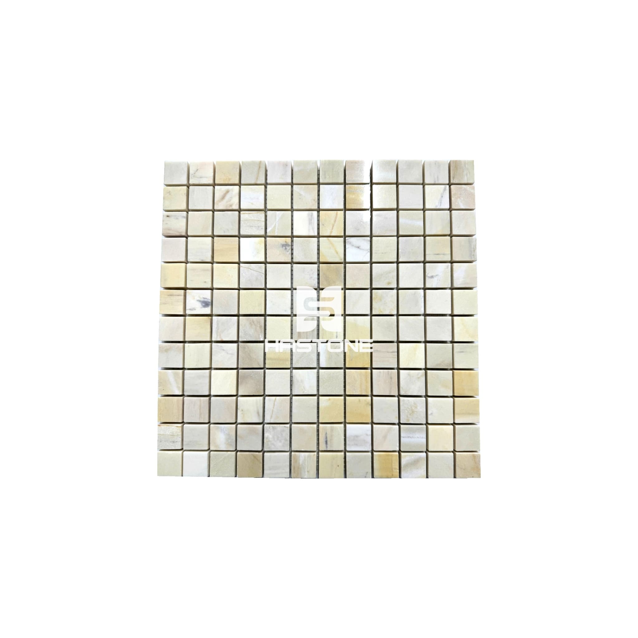 Light Yellow Square 23x23 Polished Mosaic